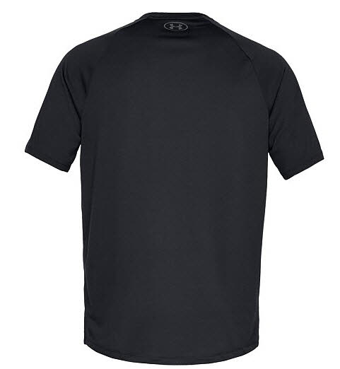 UA Tech 2.0 SS Tee-BLK,Black/Gr