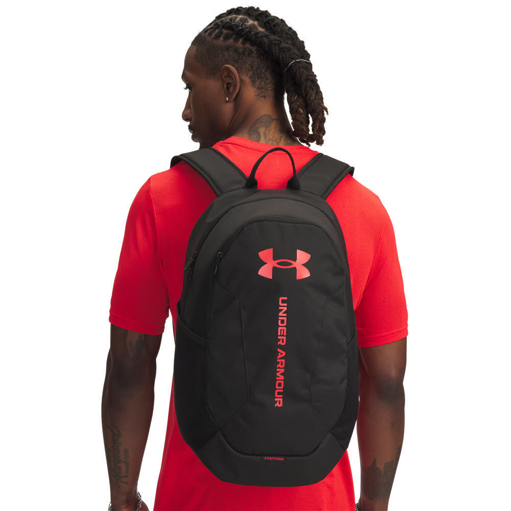 UA Hustle Lite Backpack-BLK