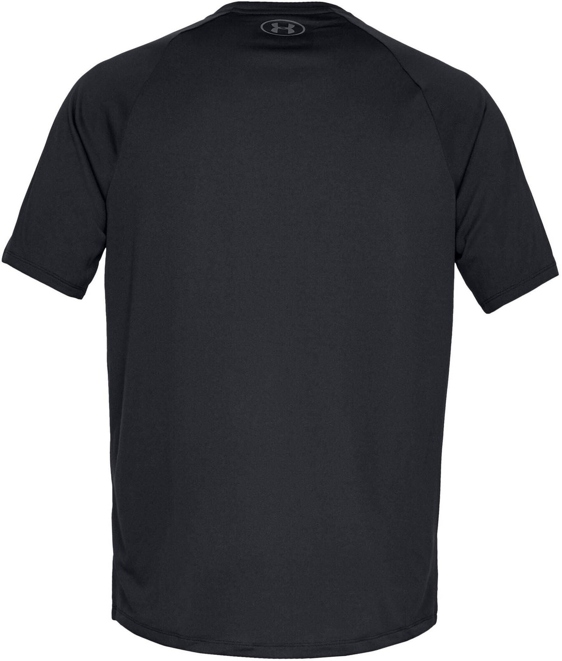 UA Tech 2.0 SS Tee-BLK,Black/Gr