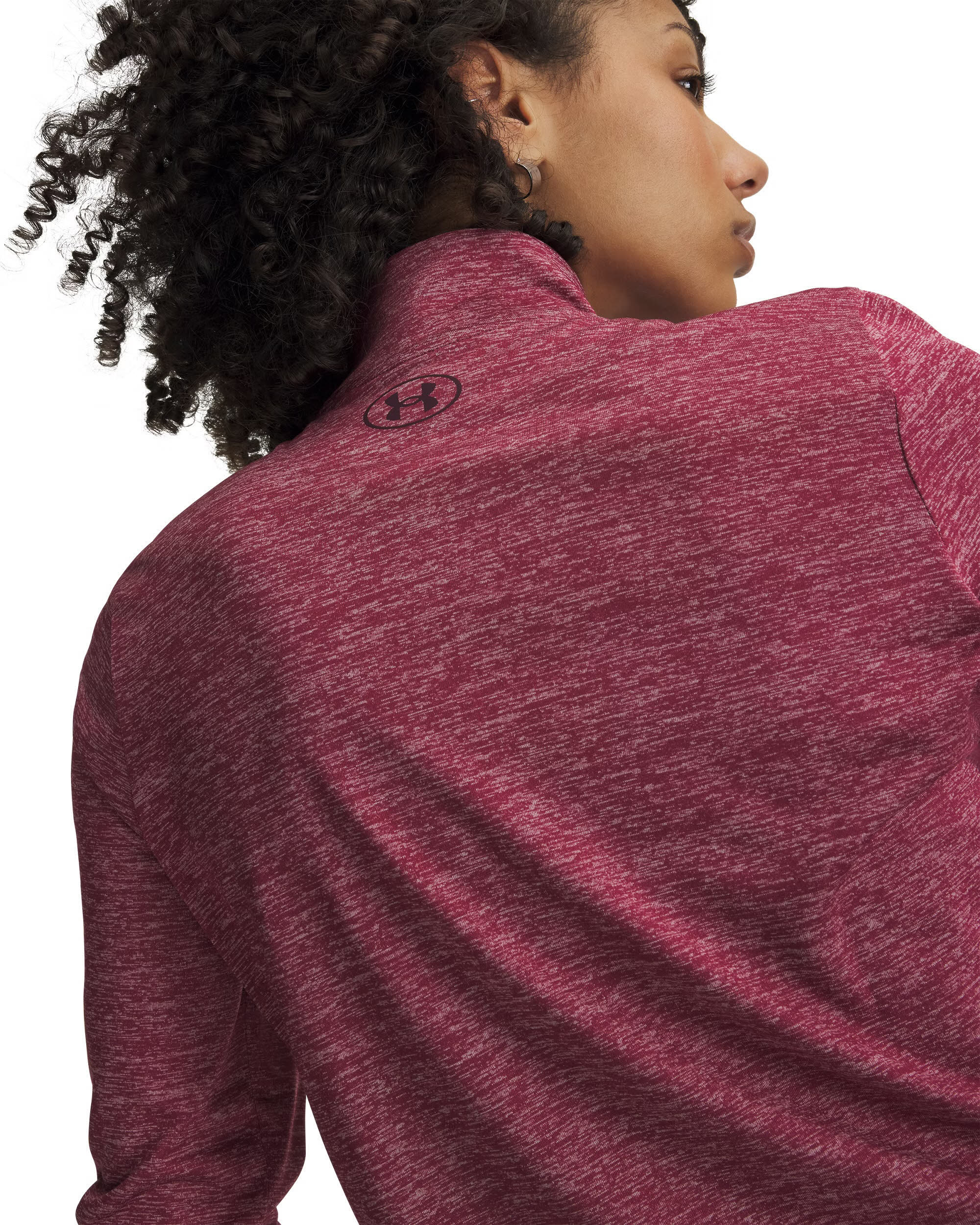 Tech 1/2 Zip- Twist-RED