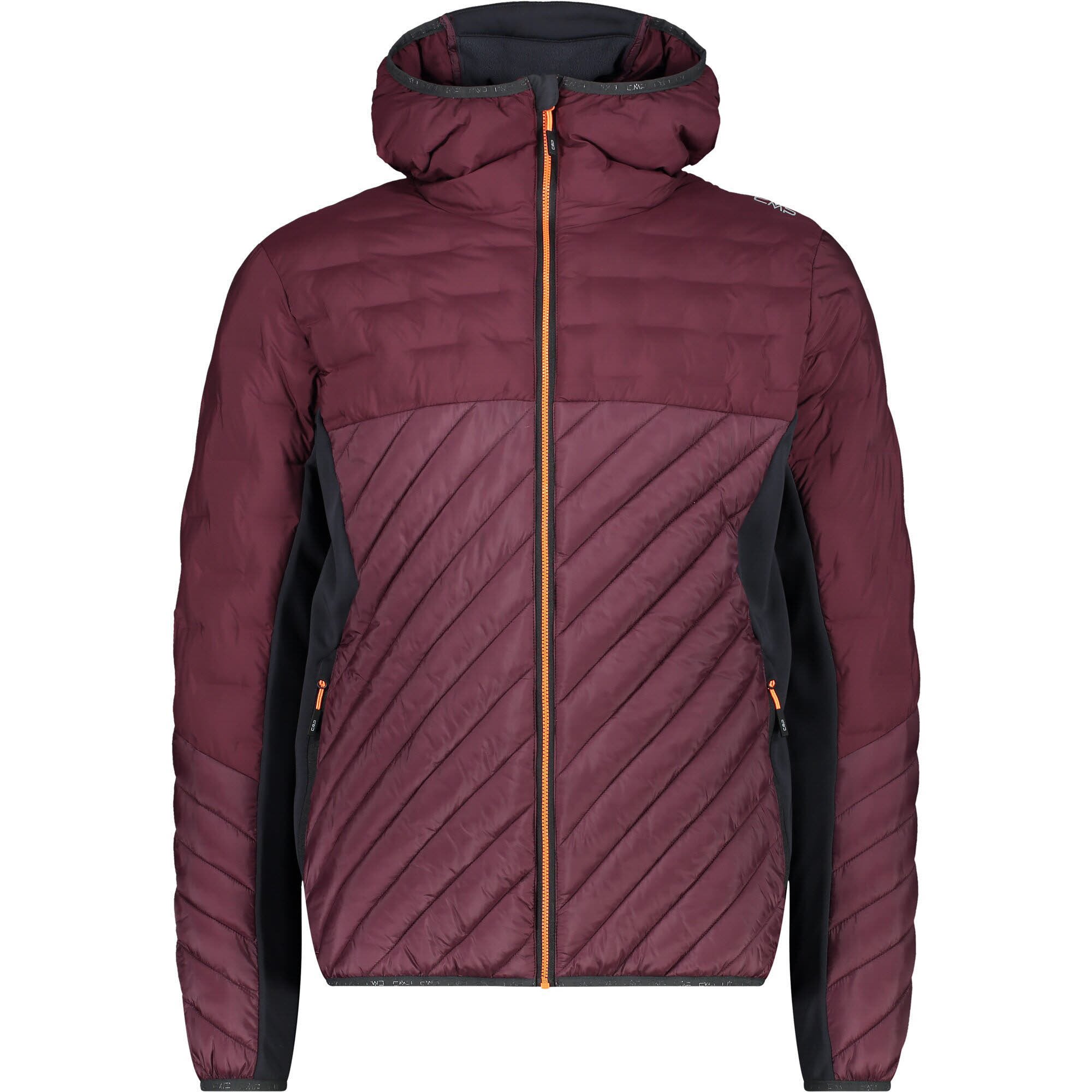 MAN JACKET HYBRID FIX HOOD