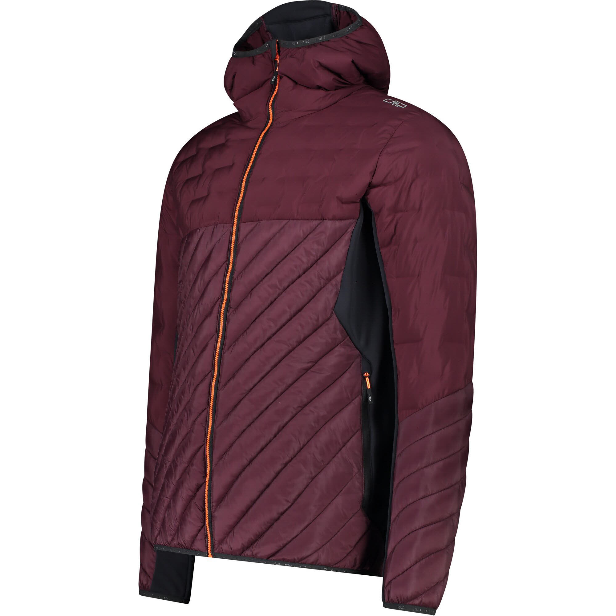 MAN JACKET HYBRID FIX HOOD