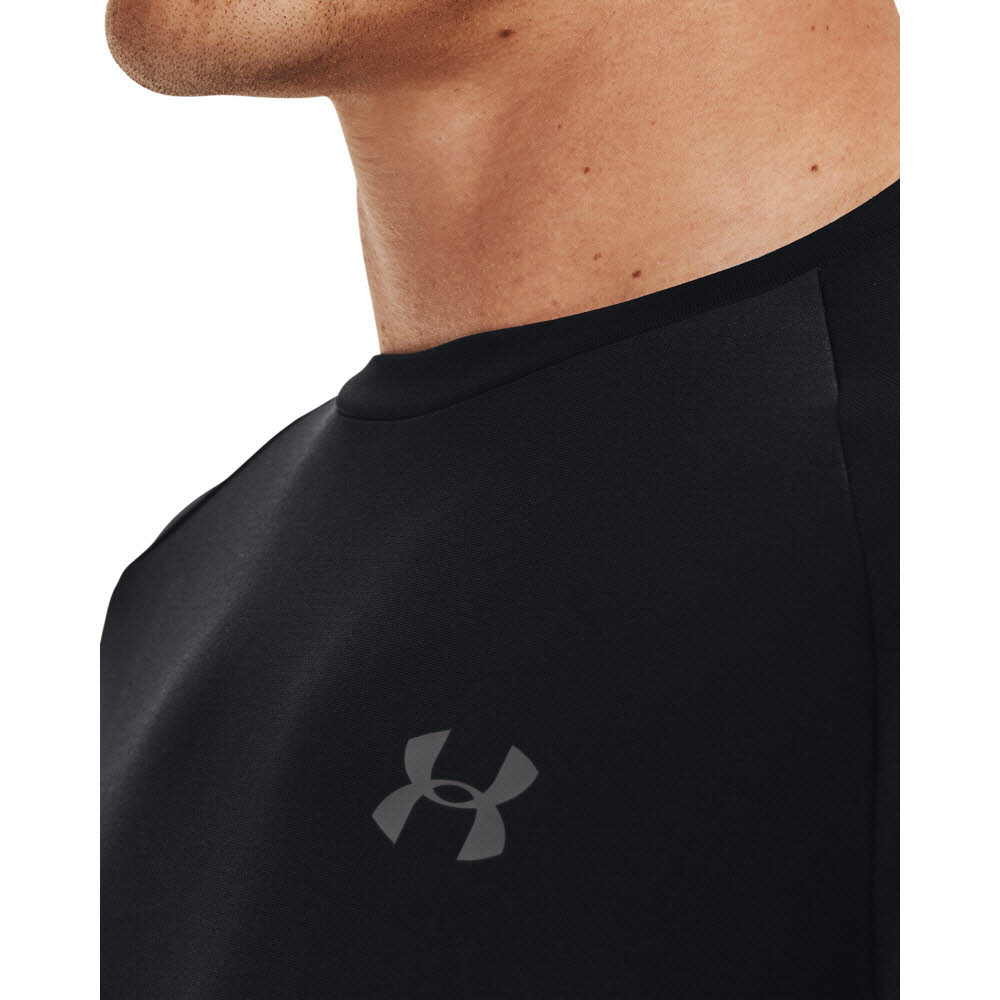 UA Tech 2.0 SS Tee-BLK,Black/Gr