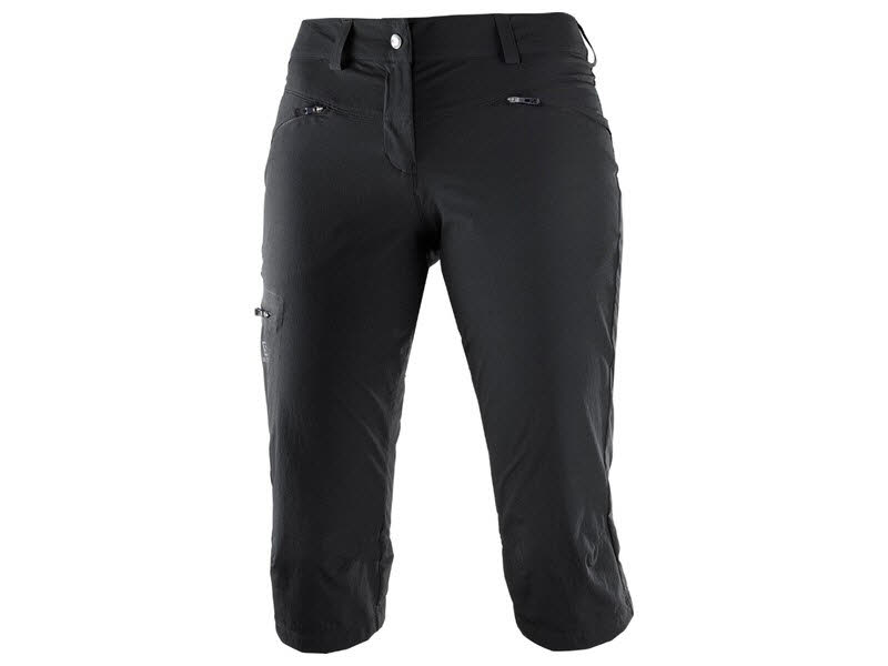 Salomon Short WAYFARER CAPRI W Damen schwarz sportprofi
