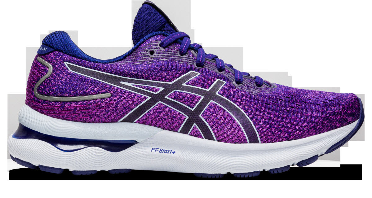 Asics Laufschuh GEL NIMBUS 24 fur Damen in lila sportprofi